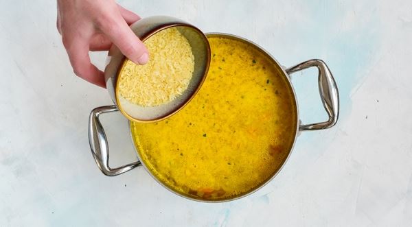 Суп из щавеля с рисом