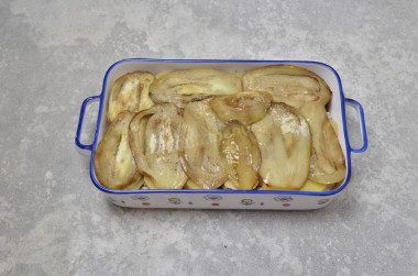 Мусака с баклажанами и картофелем в духовке
